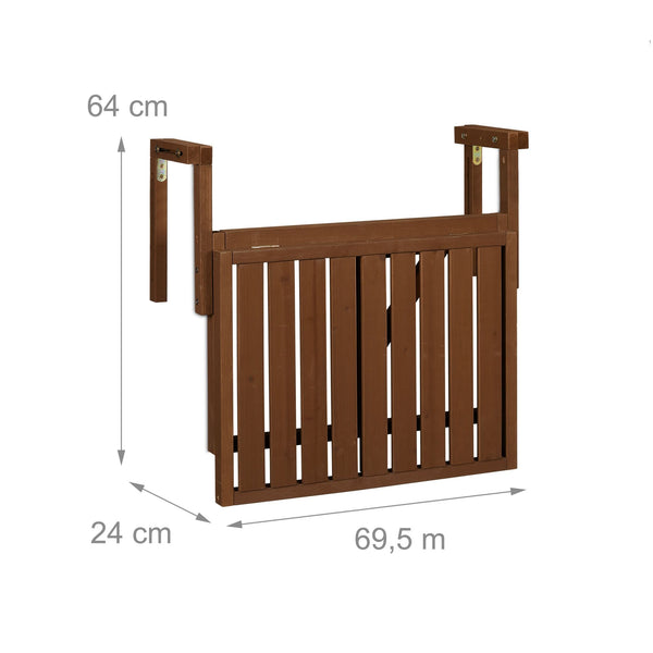 Balkontafel inklapbaar hout