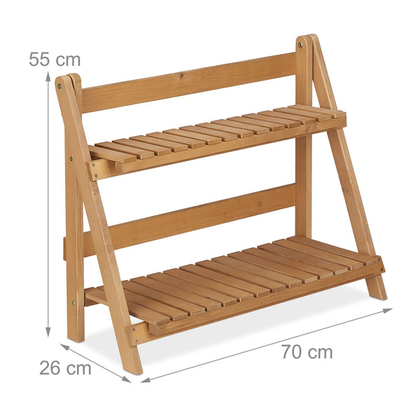 Plantenrek hout M