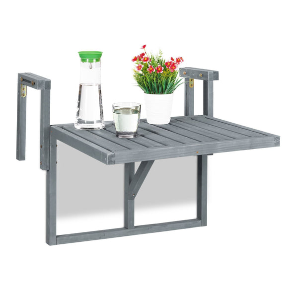 Klaptafel balkon grijs