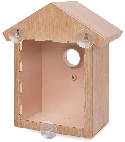 Meekijk Vogelhuisje met Spionagefolie