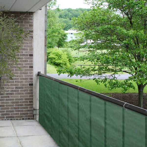 Balkondoek groen 300x90cm