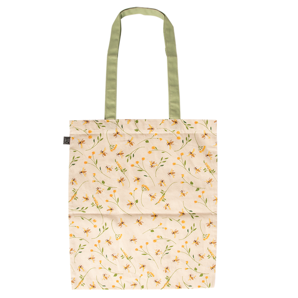 Boodschappentas met bijenprint