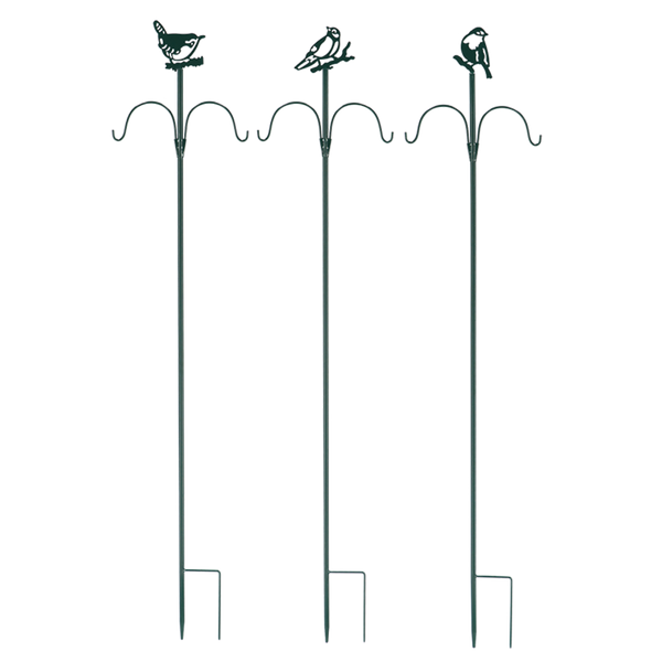 Voederstation vogel groen ass.