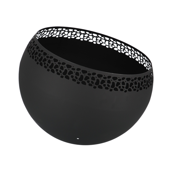 Vuurbal laser cut zwart stippen