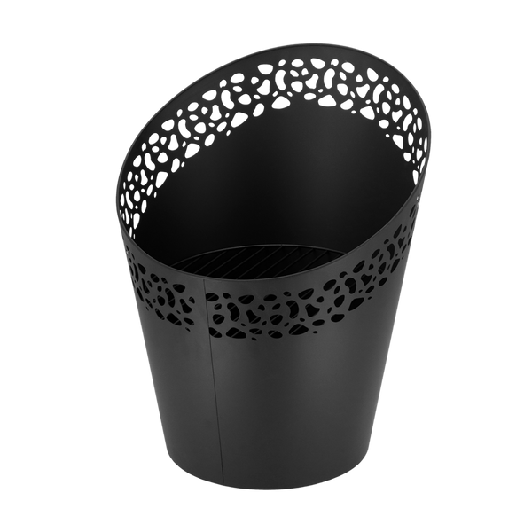 Vuuremmer zwart - laser cut rondjes