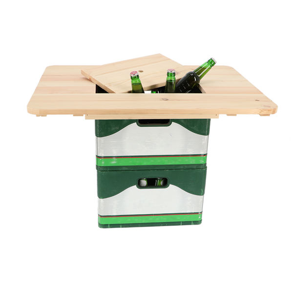 Esschert Design - Bierkrat tafel blank