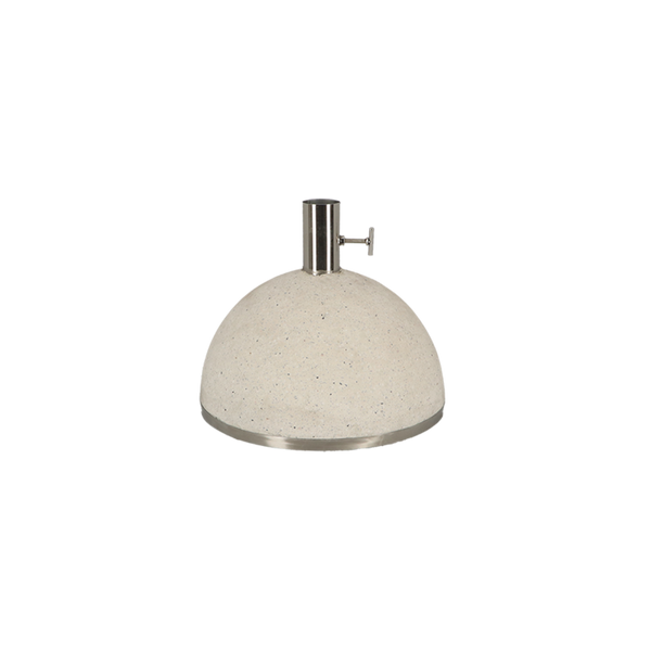 Parasolvoet granito wit M