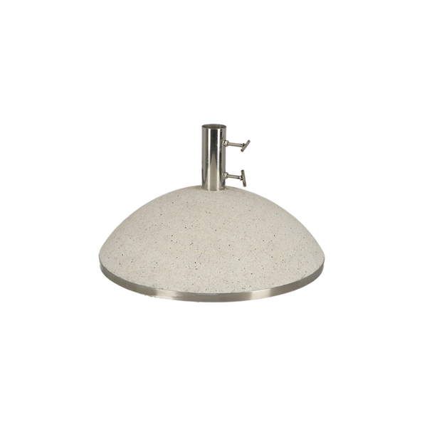 Parasolvoet granito wit L