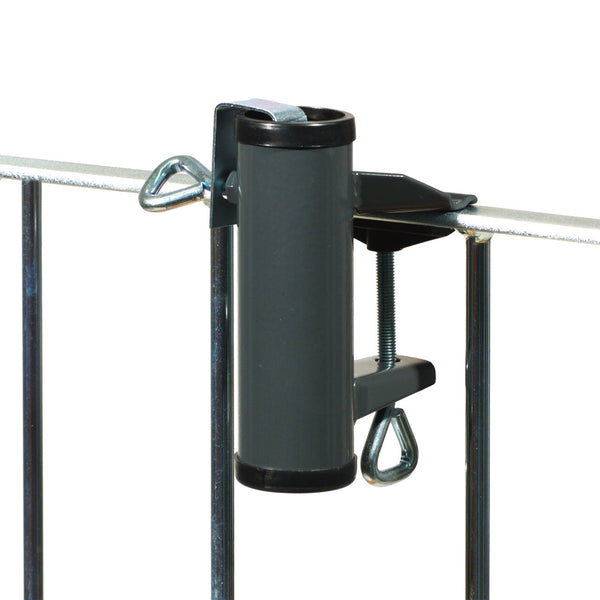 Parasolhouder wand type H antraciet diam. 3,5cm