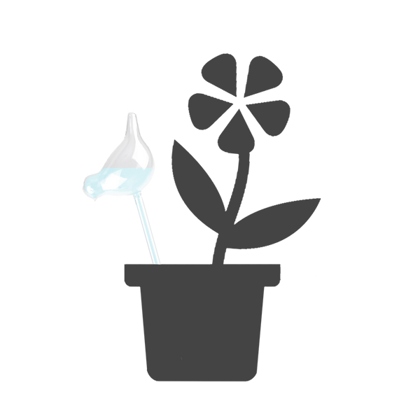 Bewateringsvogel glas