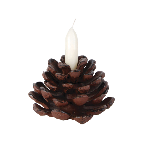 Dennenappel kandelaar L