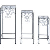 Planttafels set van 3