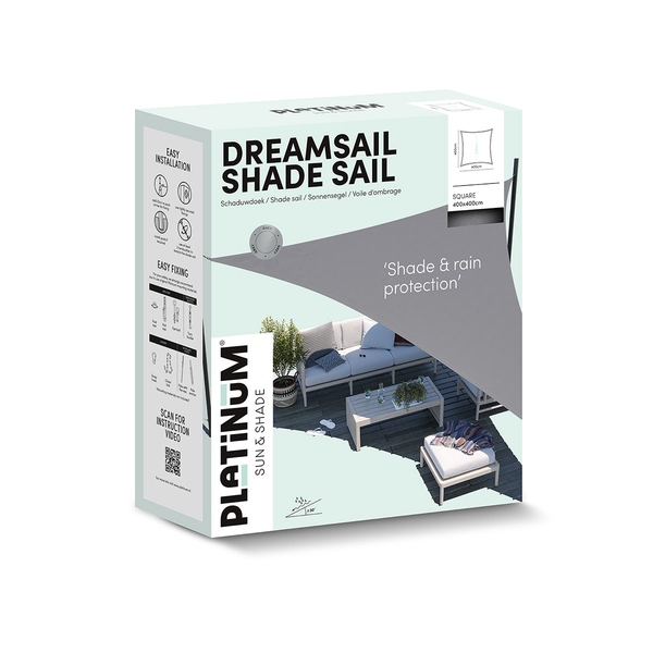 Shade sails Dreamsail - Waterproof vierkant Ecru