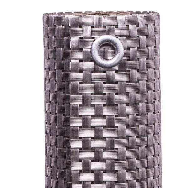 Balkondoek kunststof platina 300x75cm