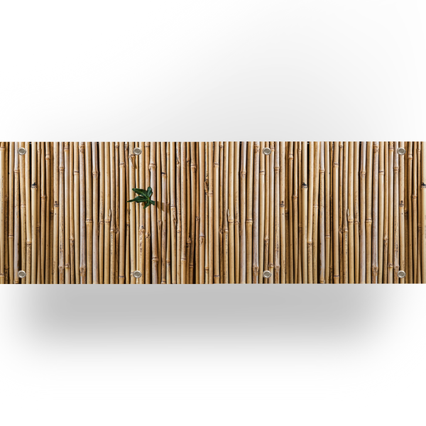 Balkondoek - Bamboe print dubbelzijdig