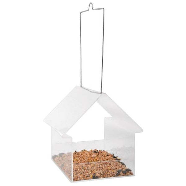Acryl hangende voedertafel transparant