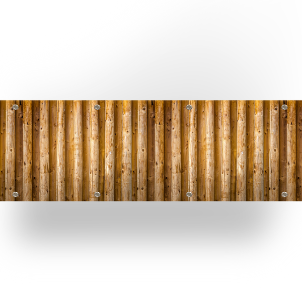 Balkondoek - Houten palen - dubbelzijdig
