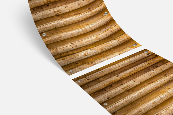 Balkondoek - Houten palen - dubbelzijdig
