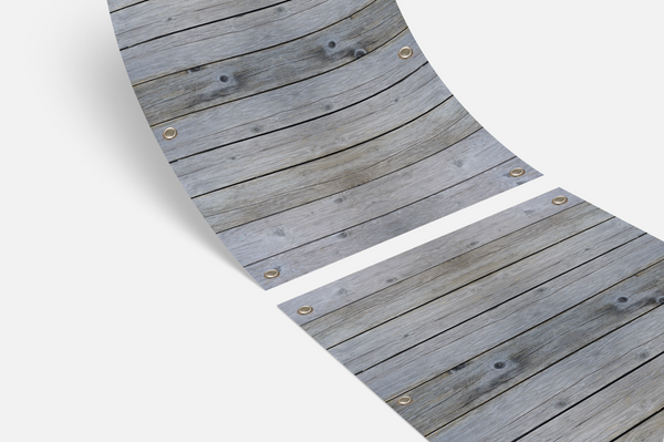 Balkondoek - Hout Demi - enkelzijdig