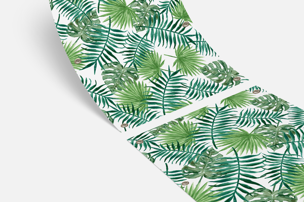 Balkondoek - Tropisch blad - enkelzijdig