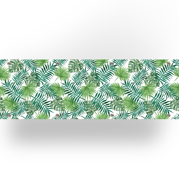 Balkondoek - Tropisch blad - enkelzijdig