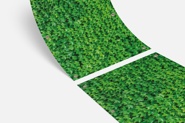 Balkondoek - Klimop - 300x90cm - enkelzijdig