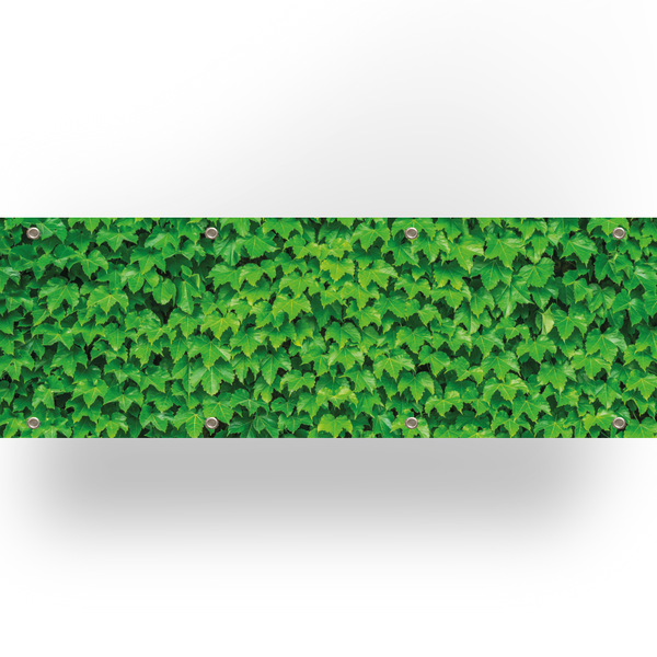 Balkondoek - Klimop - 300x90cm - enkelzijdig