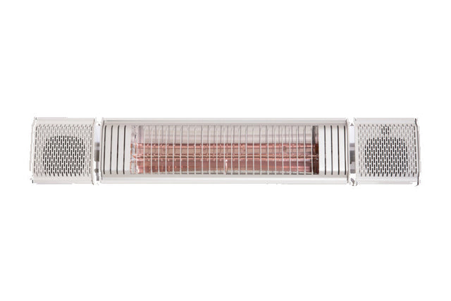 Infrarood terrasverwarming 2000 watt met bluetooth speakers voor een warm balkon in de winter