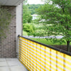 Balkondoek geel/wit 500x90cm