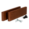 Balkonbar zijkantjes Pure Dark Oak