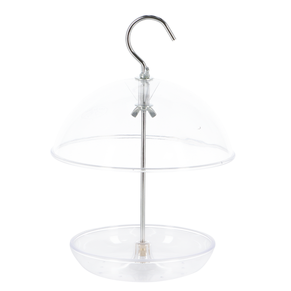 Acryl roodborstvoederhuis voor roodborstjes | Transparant hangend voederhuis tuin & balkon