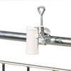 Parasolhouder wand type H ll wit diam. 3,5cm