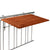 Balkontafel Bamboe 50x100 CM